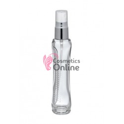Recipient din  sticla cu pulverizare  30ml R024 pentru spirt Transparent MJ 1172372